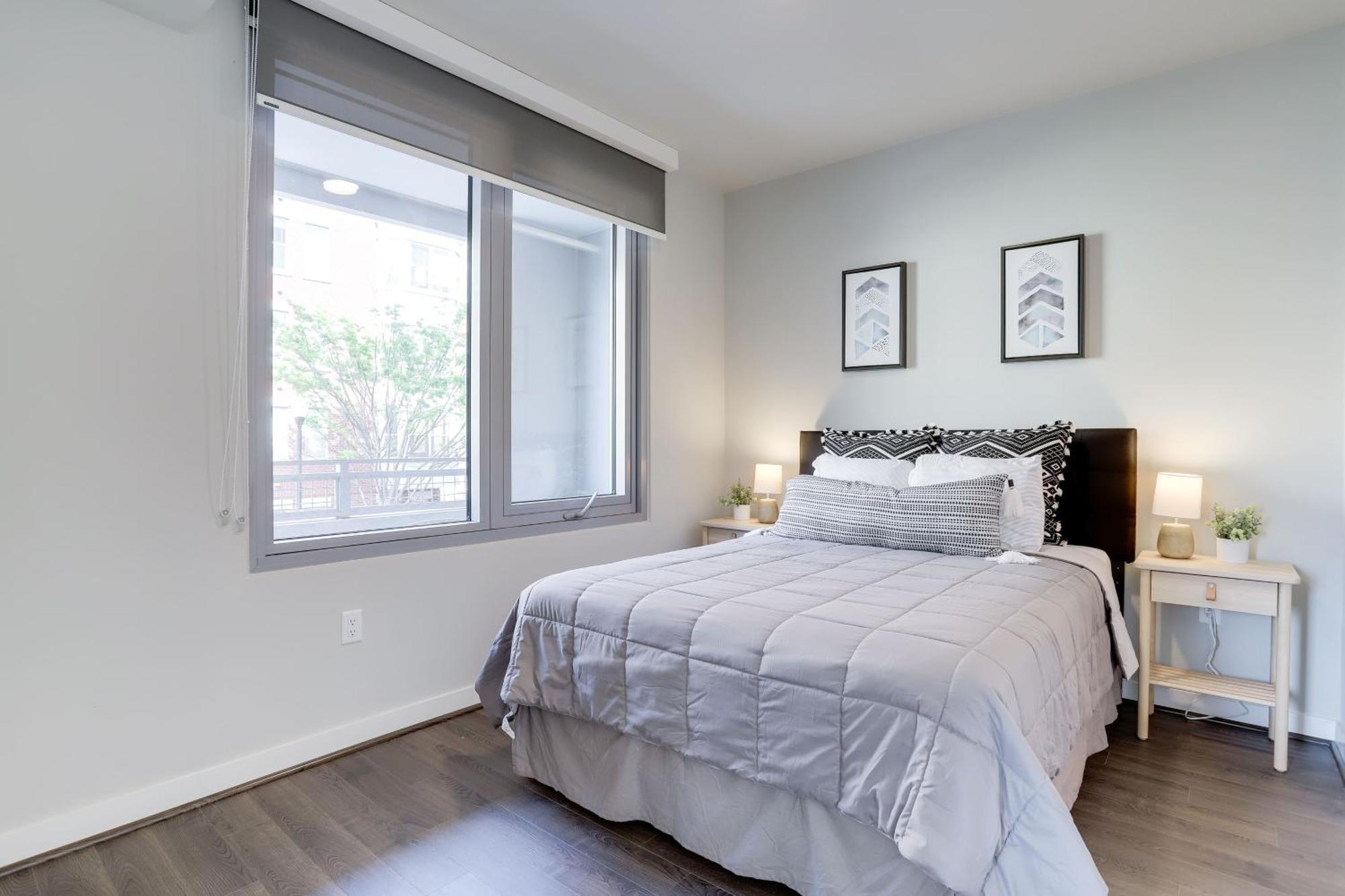 Stylish Condo At Clarendon With Rooftop Views Arlington Luaran gambar