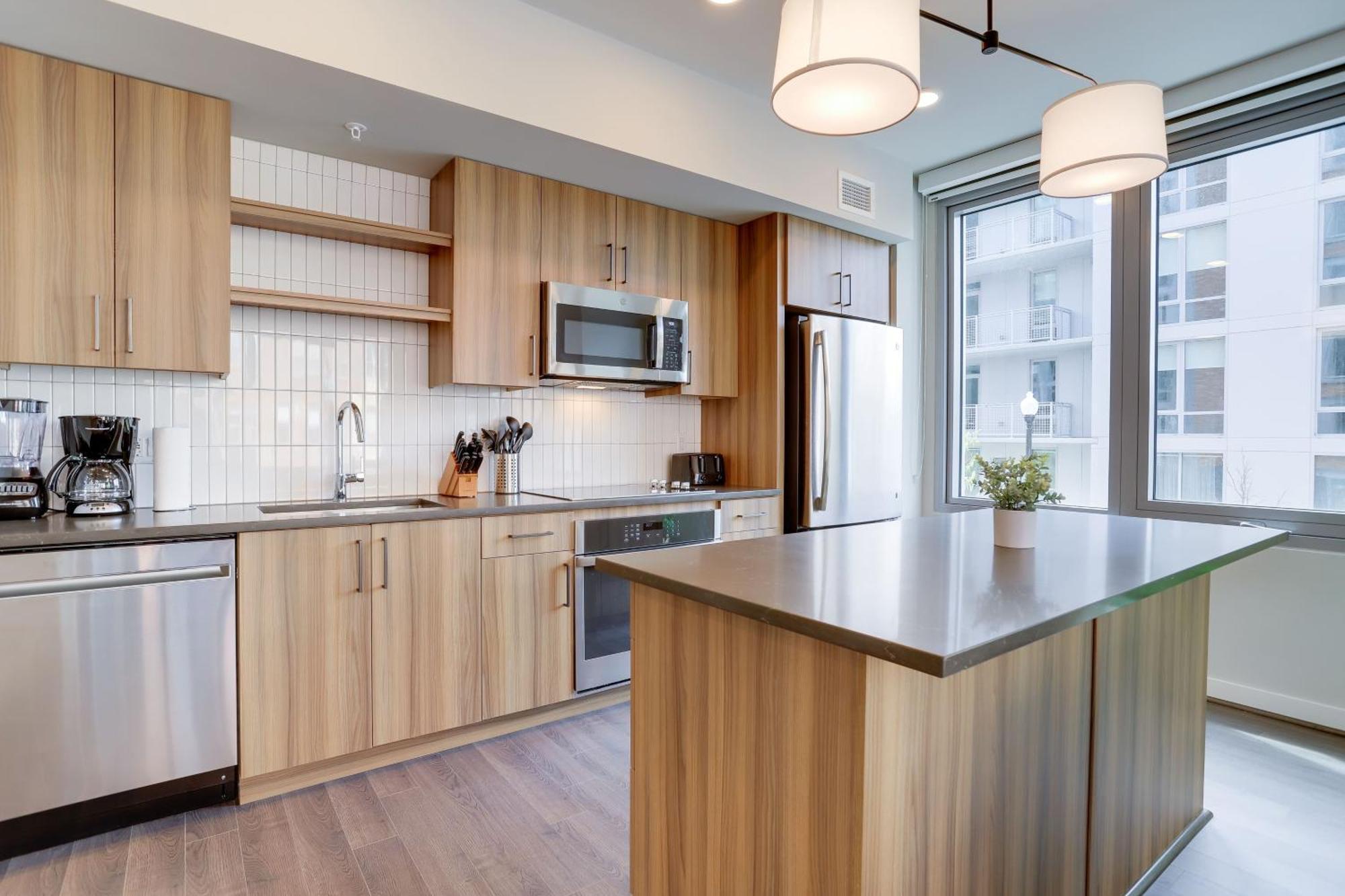 Stylish Condo At Clarendon With Rooftop Views Arlington Luaran gambar
