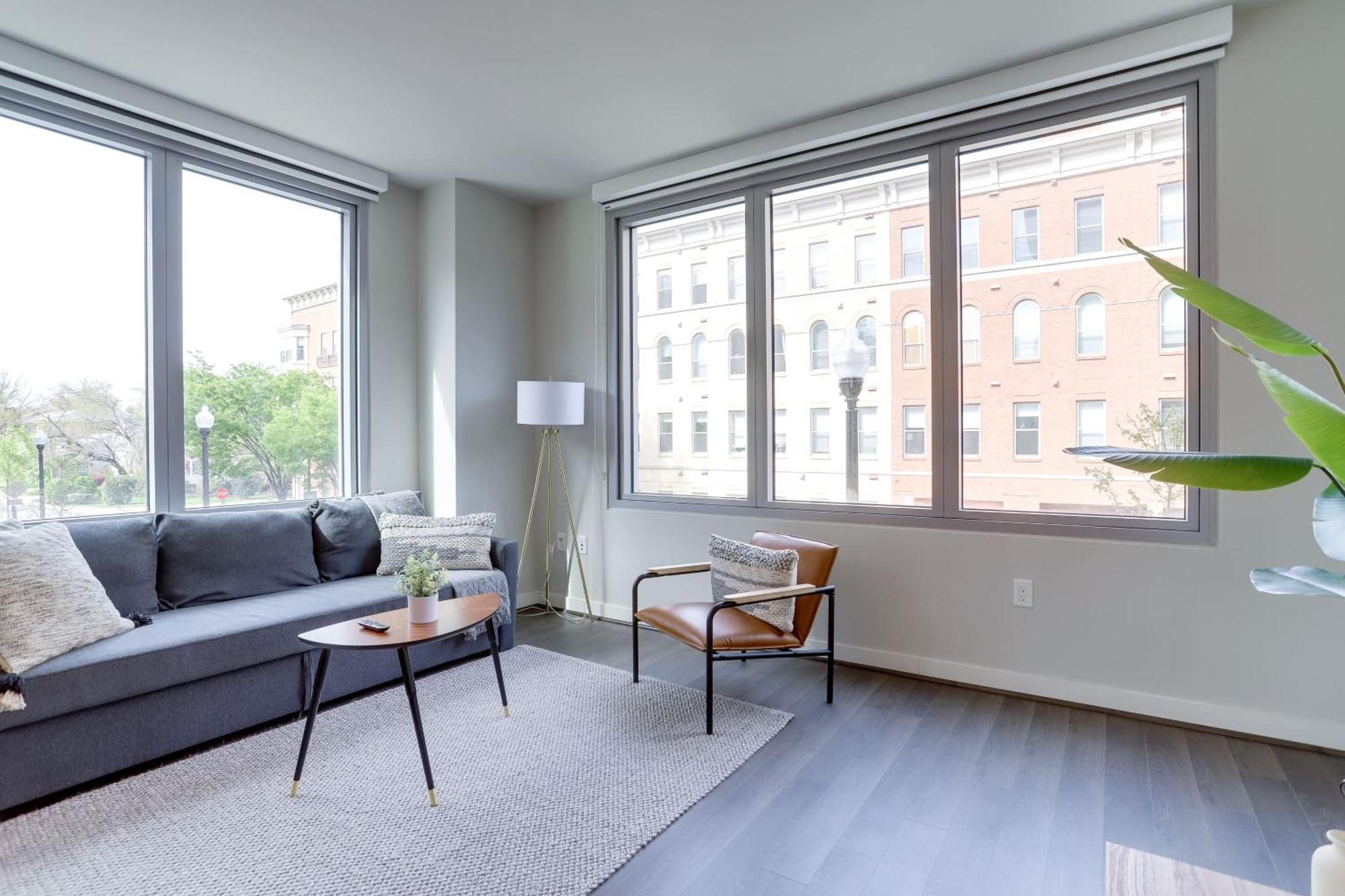 Stylish Condo At Clarendon With Rooftop Views Arlington Luaran gambar