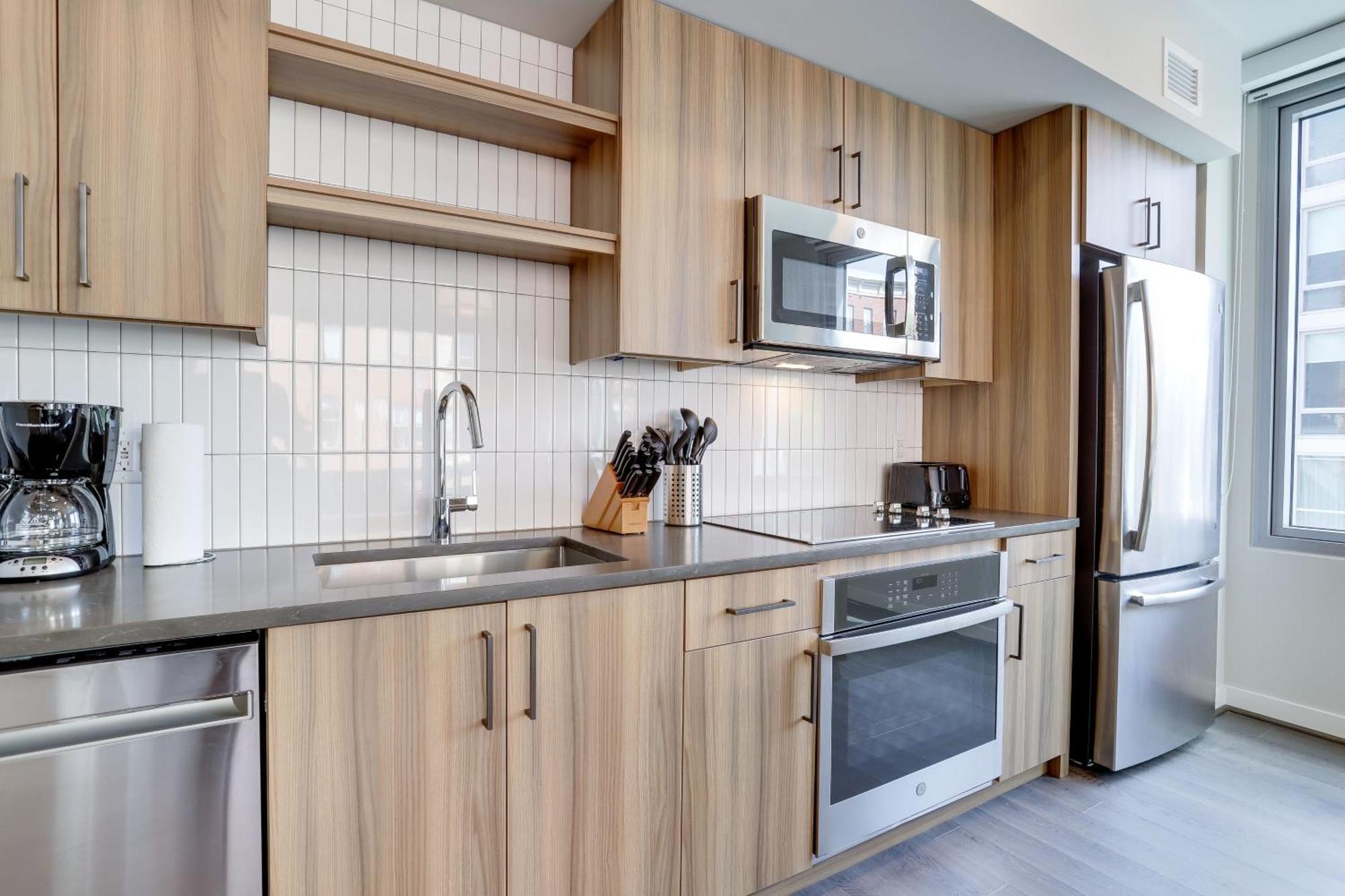 Stylish Condo At Clarendon With Rooftop Views Arlington Luaran gambar